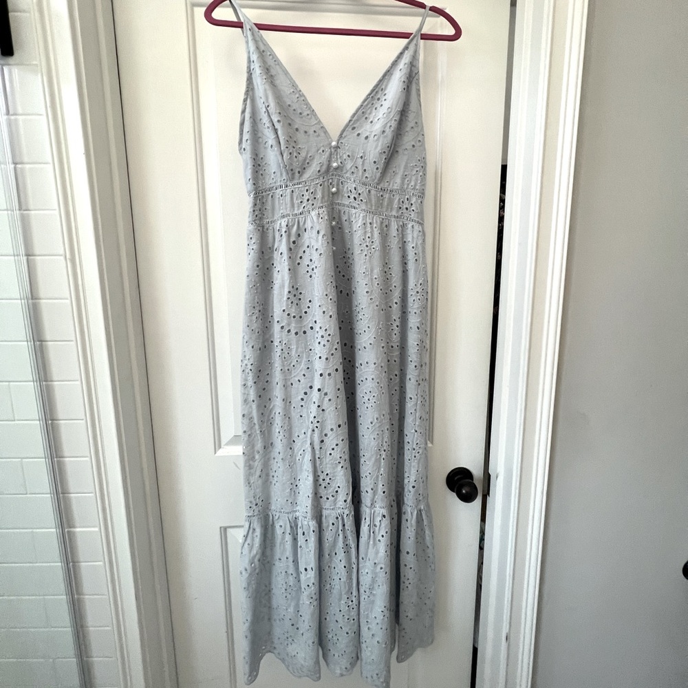 Baby blue sun dress